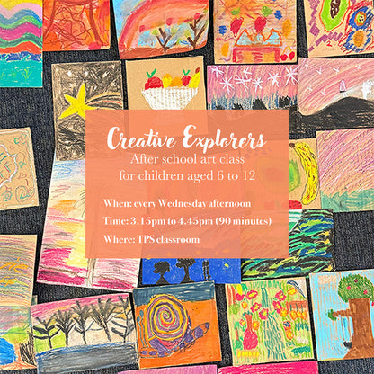Creative Explorers - Children's After-School Art Classes Term 1, 2026