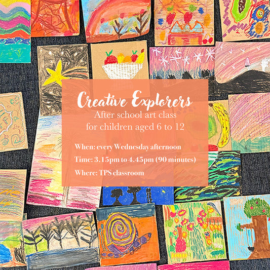 Creative Explorers - Children's After-School Art Classes Term 1, 2026