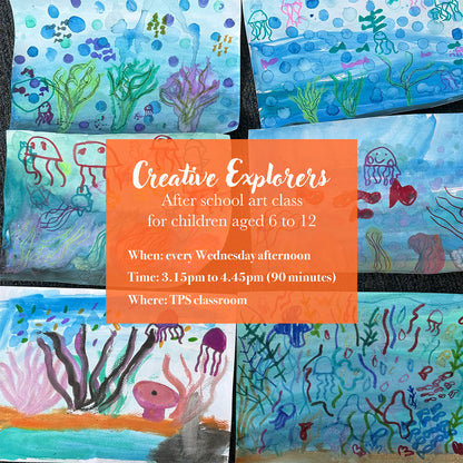 Creative Explorers - Children's After-School Art Classes Term 2, 2026