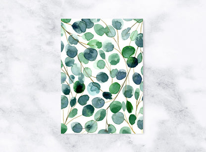 Silver Dollar Eucalyptus Notebook