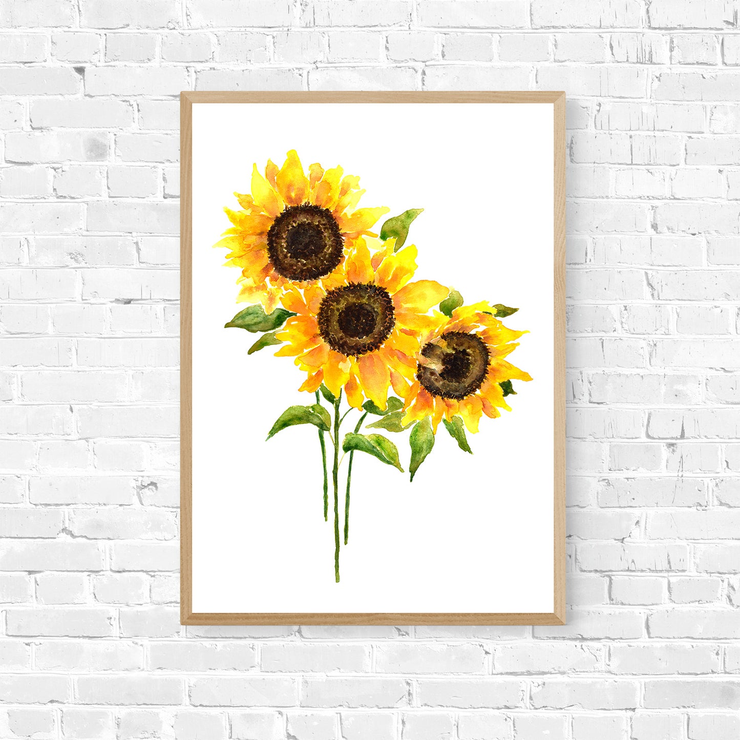 Amazing Sunflowers Art Print