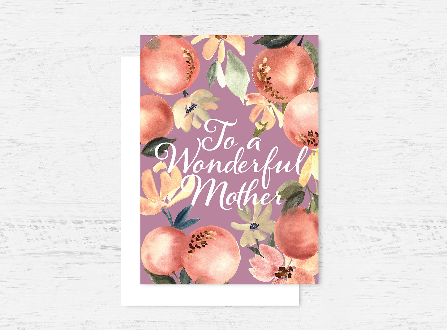 “To a wonderful mother” Mother’s Day Card Wholesale (GC-TAWM)