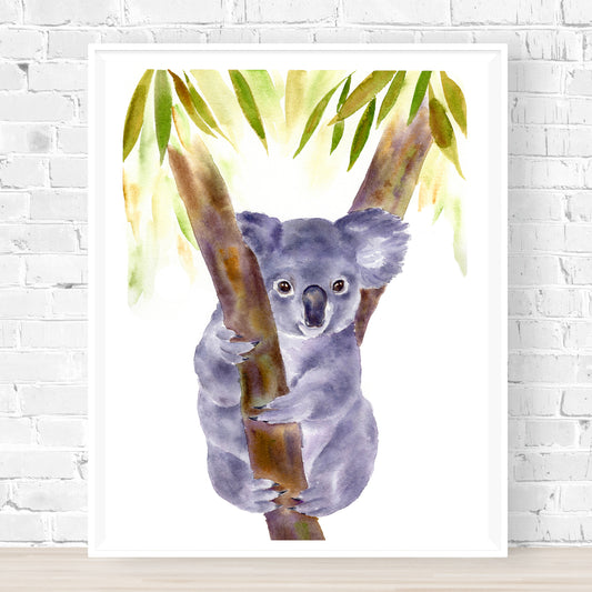 Tree Ranger Koala - Archival Print Wholesale