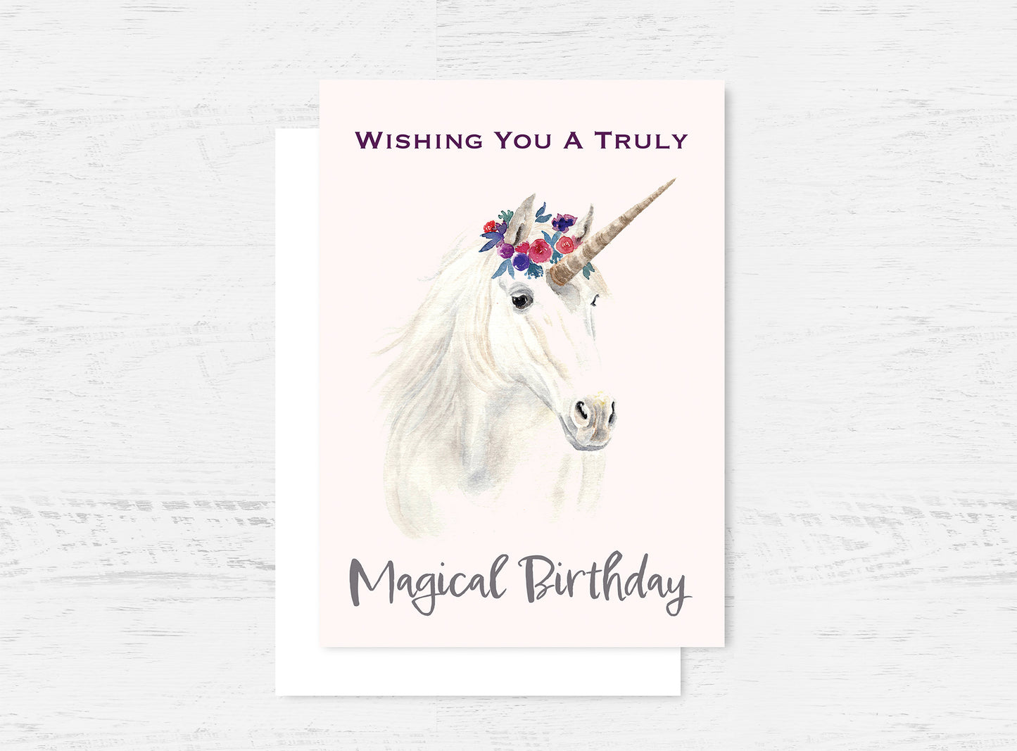 Unicorn Birthday Card