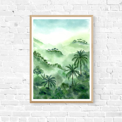 Evergreen Tropics - Limited Edition Art Print