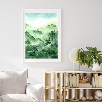 Evergreen Tropics - Limited Edition Art Print