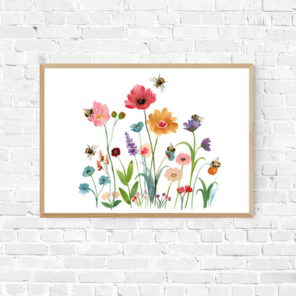 Bee Happy - Limited Edition Art Print